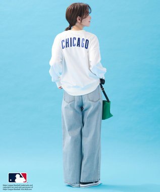 ANY 【洗濯機可/UVケア】MLB/メジャーリーグベースボール クルーネックスウェット オフ