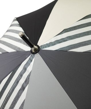 +RING UNISEX プラスリング 長傘 60cm BLK-STP T1373 黒