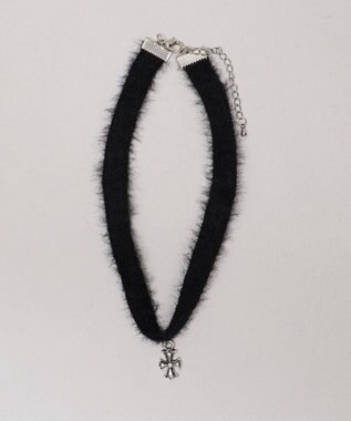 WEGO Lモチーフシャギーニットチョーカー 柄3