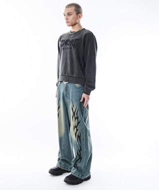 WEGO 【ユニセックス着用ITEM】コンパクトフィットロゴプルオーバー ブラックその他