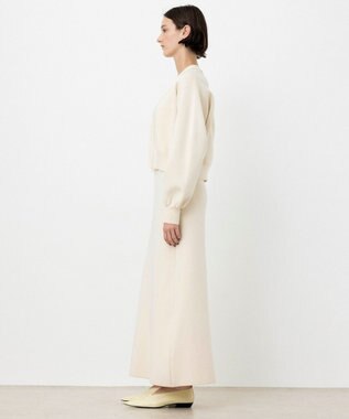 NAVE 【ReNAVE・洗える】スムースニット カーディガン ホワイト系