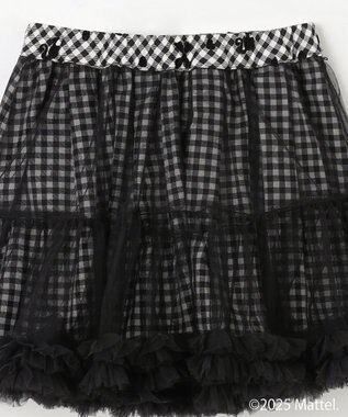 ANY KIDS 【Barbie(TM)】リバーシブルスカート ブラック