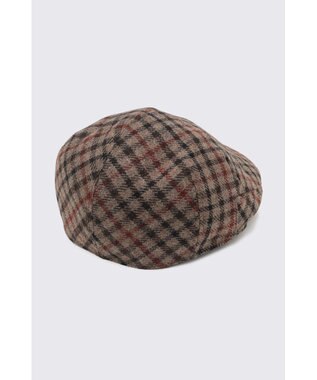 DAKS ハウスチェックツイードハンチング ハウスチェック