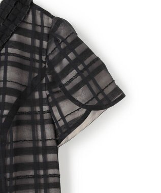 TOCCA 【星風まどかさん着用】FLOATING CHECK ドレス ブラック系5