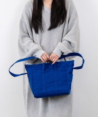 NIZYU KANO 【はまじコラボ】Airyトート Sサイズ ブルー