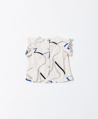 TRICOTE CUT RIBBON TANK TOP 90WHITE