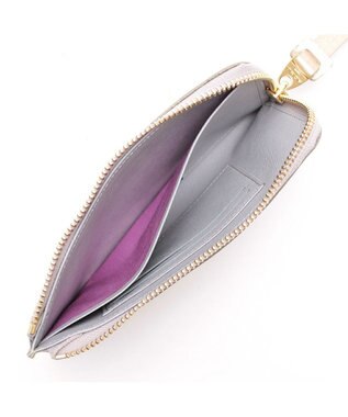 A.D.M.J. 【牛革】クラックメタル/イタリアンレザーオーガナイザーパース オロ　マット