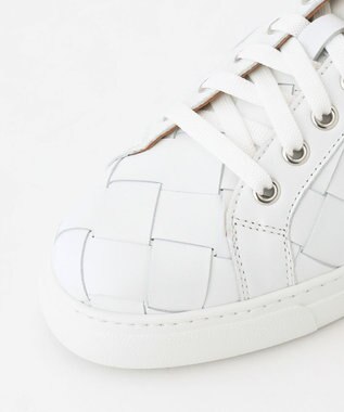 GRACE CONTINENTAL Luca Grossiメッシュスニーカー ホワイト