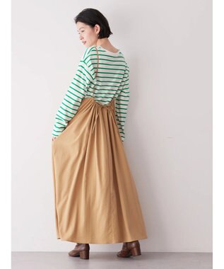 AMERICAN HOLIC 丈違いキャミワンピース Beige