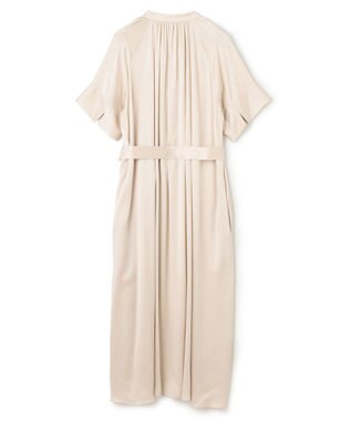 BEIGE， YEW / シャツワンピース Sand