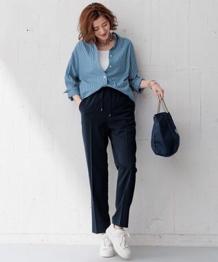 23区 S 【Oggi6月号掲載/新色追加】オーガニック コットンリブ タンクトップ ホワイト系