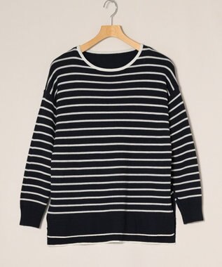 ONWARD Reuse Park 【any SiS】ニット秋冬 ネイビー