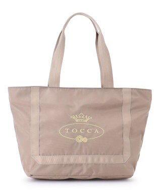 TOCCA 【A4サイズ対応・サスティナブル素材】RAINY WAY 2SET BAG レイントートバッグ ベージュ系