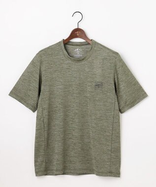 JOSEPH ABBOUD MOUNTAIN 【ゆったり】ドライクールスキンアウトドア Tシャツ カーキ系