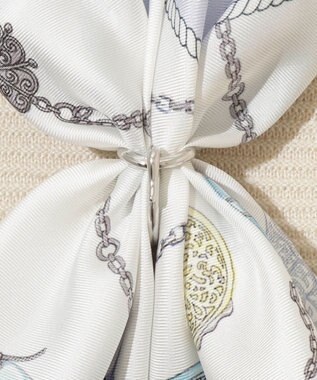 MOONBAT Luna Luce(ルナルーチェ)スカーフリング バックルモチーフ お手持ちのスカーフを通すだけ ギフト シルバー