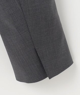 J.PRESS LADIES S 【セットアップ対応】BAHARIYE PINHEAD ノーカラー ジャケット グレー系