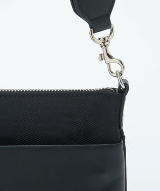 TOPKAPI 【Breath TOPKAPI】LINEA リネア レザーコンビ スワローマチ ショルダーバッグ ブラック