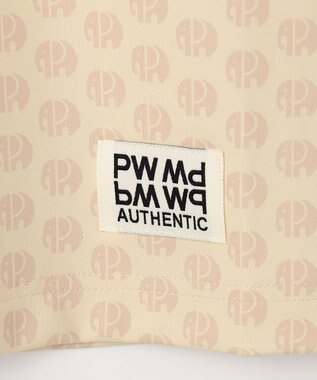 PW CIRCULUS 【WOMEN】エレファント ドットモックネック  ゴルフウェア レディース ベージュ系5