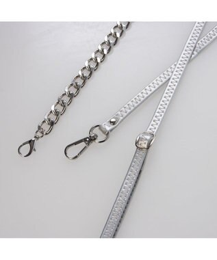 UNBILLION カシュカシュ cachecache / ハートマイクロチャームショルダー シルバー