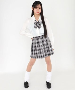 WEGO 【SCHOOLITEM】スクールプリーツスカート グレーチェック2