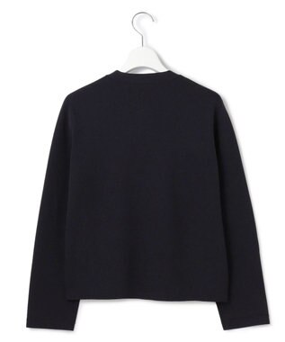 23区 【洗える】コンフォートストレッチ ニット カーディガン ネイビー系