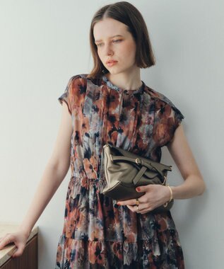 YECCA VECCA ベルトデザインチェーンバッグ Black