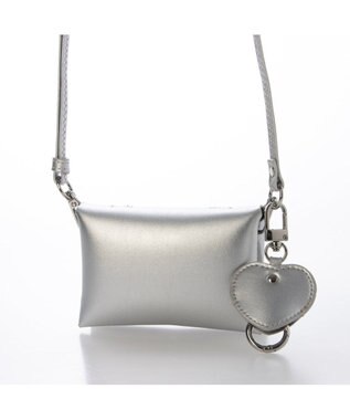 UNBILLION カシュカシュ cachecache / ハートマイクロチャームショルダー シルバー