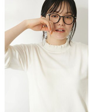 CRAFT STANDARD BOUTIQUE エリシャーリングニットプルオーバー White