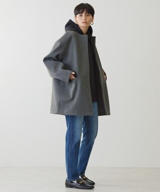 AMERICAN HOLIC リサイクル中空糸ノーカラーコート Gray Mixture