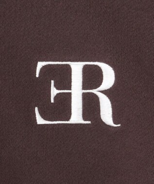 NAVE クロップドフーディ ダークブラウン系