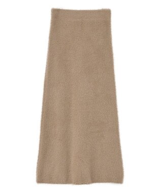 AMERICAN HOLIC シャギーニットナロースカート Brown