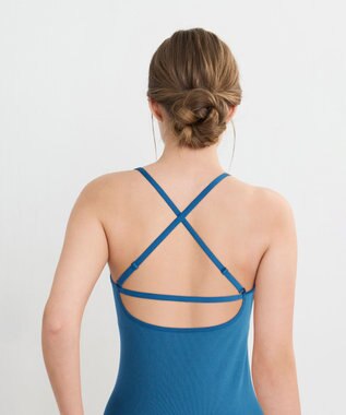 WACOAL 【GOCOCi ゴコチ】 カップ付きインナー ぴったりフィット ズレにくい 洗濯機洗い可能(ネット使用) ブラキャミソール ブラトップ レディース ノンワイヤー UGG122 /ワコール ブルー