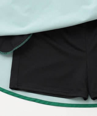 PW CIRCULUS 【ペチパンツ付】【WOMEN】フレアスカート ゴルフウェア レディース グリーン系