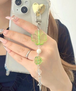 WEGO クローバービーズキーホルダー 柄2