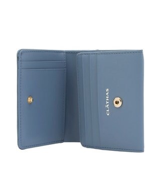CLATHAS カシス 二つ折り財布 ブルー
