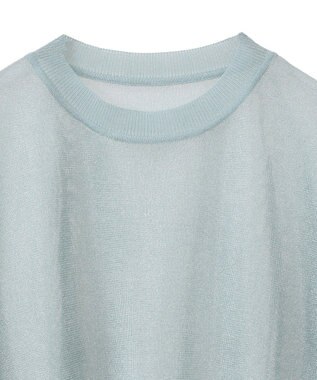 Green Parks ・ＥＬＥＮＣＡＲＥ　ＤＵＥ　ラメシアーニットプルオーバ Green