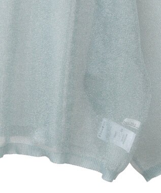 Green Parks ・ＥＬＥＮＣＡＲＥ　ＤＵＥ　ラメシアーニットプルオーバ Green