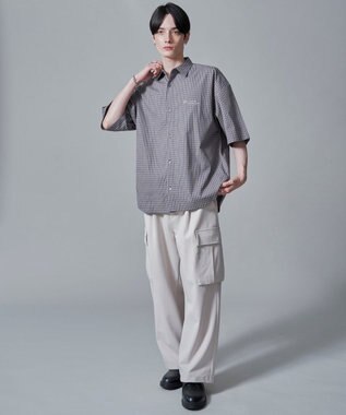 WEGO ワンポイントチェックシャツ（SS） 柄2