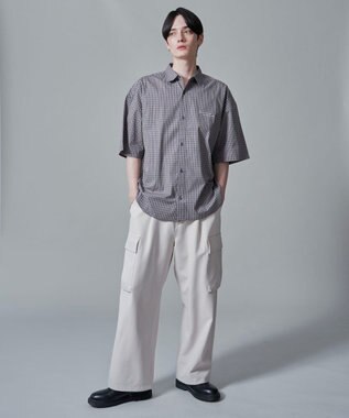 WEGO ワンポイントチェックシャツ（SS） 柄2