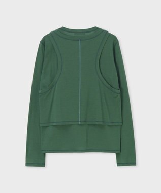 Paul Smith レイヤード シアー カットソー グリーン