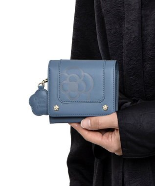 CLATHAS カシス 二つ折り財布 ブルー