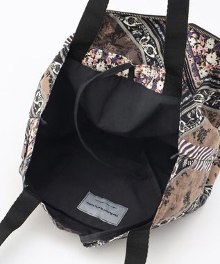 GRACE CONTINENTAL Fabricトートバッグ ベージュ