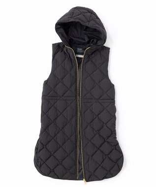 UNFILO 【TAION×UNFILO】フード付き ジレ ブラック