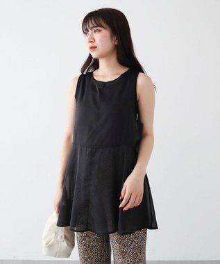 Green Parks ・ＥＬＥＮＣＡＲＥ　ＤＵＥオーガンジーノースリチュニック