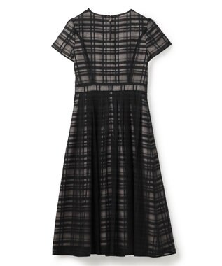 TOCCA 【星風まどかさん着用】FLOATING CHECK ドレス ブラック系5