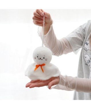 Mother garden しろたん 白いもの マスコット 《てるてる坊主》 てるてる坊主