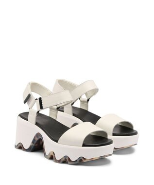 SOREL SOREL/ キネティック オーラ ワイストラップ /ソレル Sea Salt Black