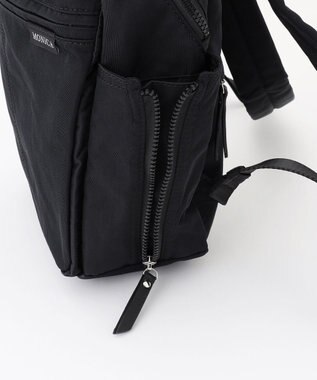 LA BAGAGERIE 【MONICA】サイドジップリュックサック ブラック