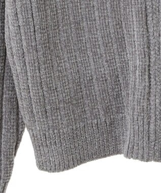 CRAFT STANDARD BOUTIQUE アニマル刺繍ニットZIPパーカー Ivory