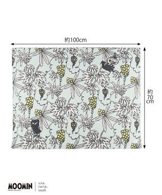 une nana cool 【ムーミン】MOOMIN × une nana ccol　なめらかふわふわブランケット ME